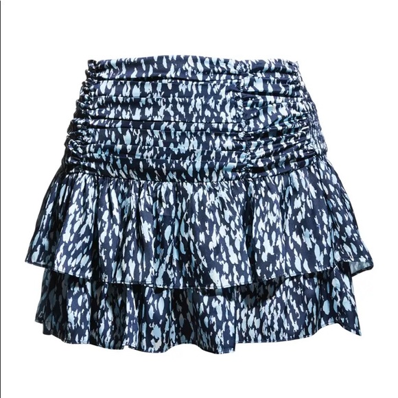 **Last One L** Ali Tiered Mini Circle Skirt - Picture 2 of 8